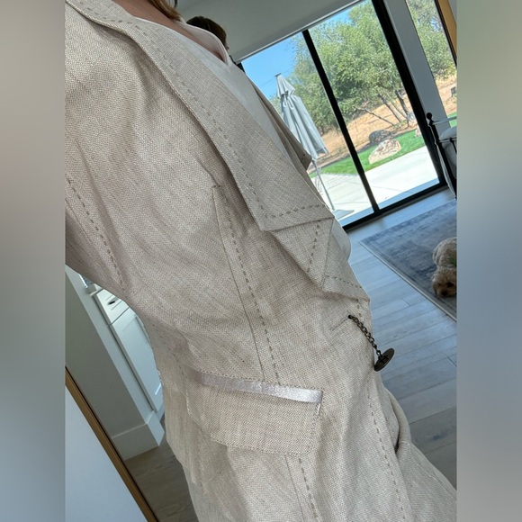 Matching the work skirt and vest set - Picture 2 of 13